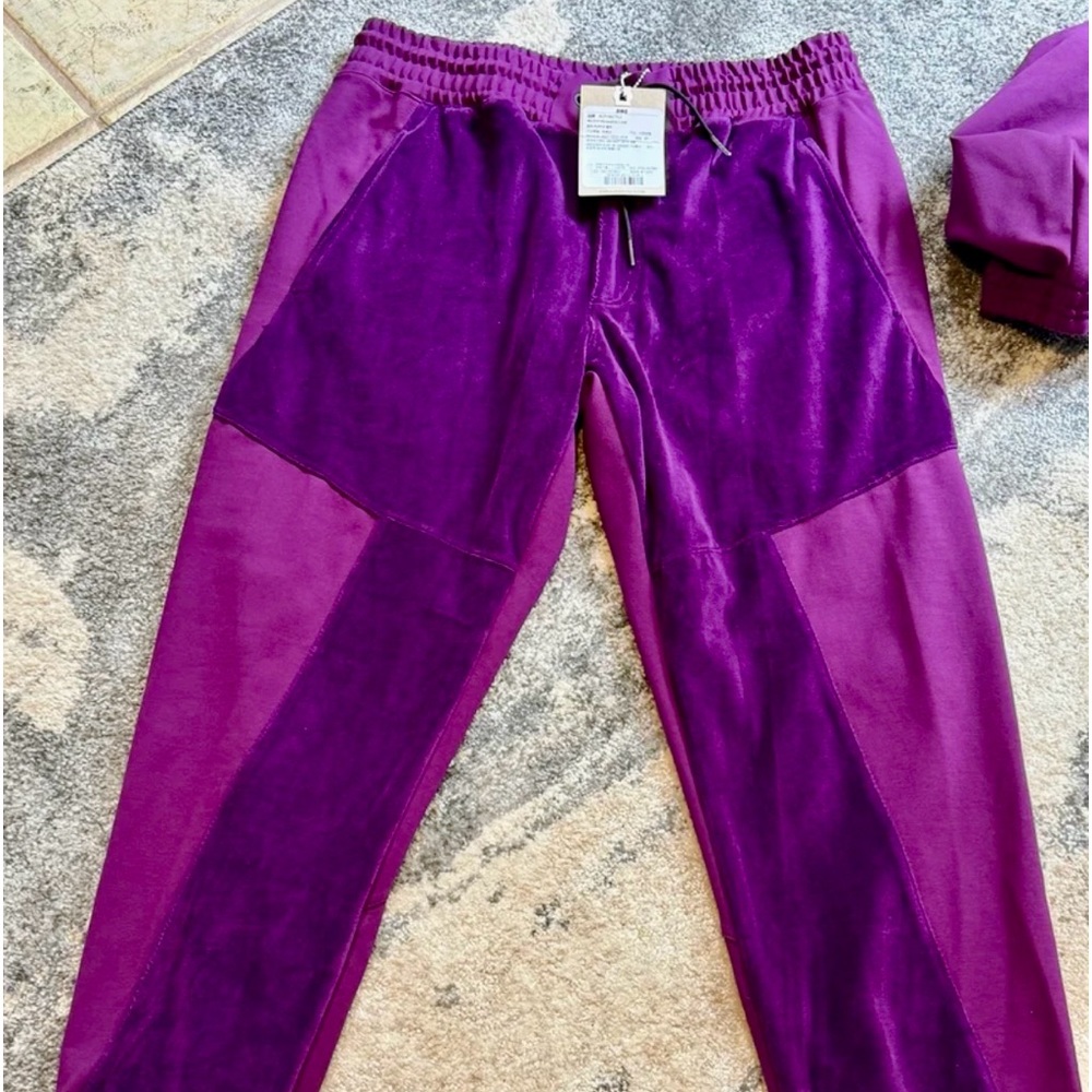 ALPHASTYLE Purple Jogging Pants-NWT SIZE L-Unisex